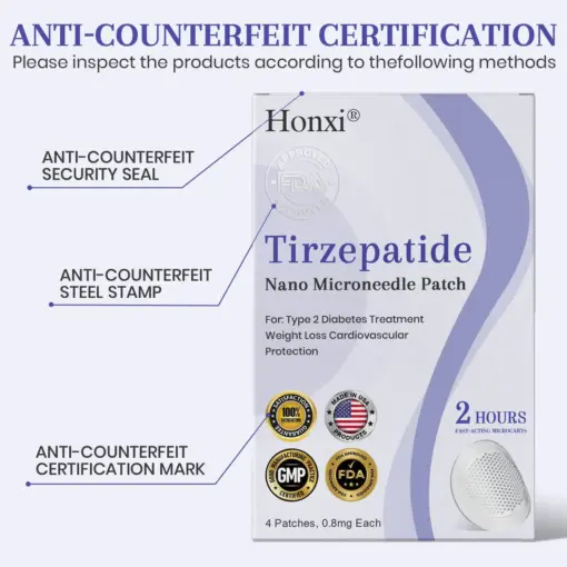 Honxi® NIDDK-Tirzepatide Nano Microneedle Patch